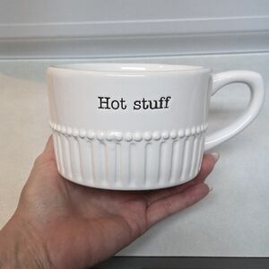 Mud Pie Hot Stuff 4.5" Soup Mug